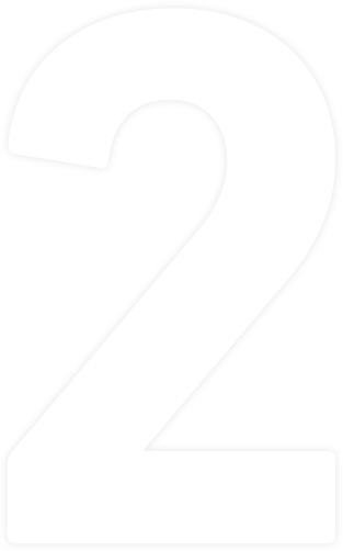 A large number two indicating the second benefit of TOP TIER™ gas.